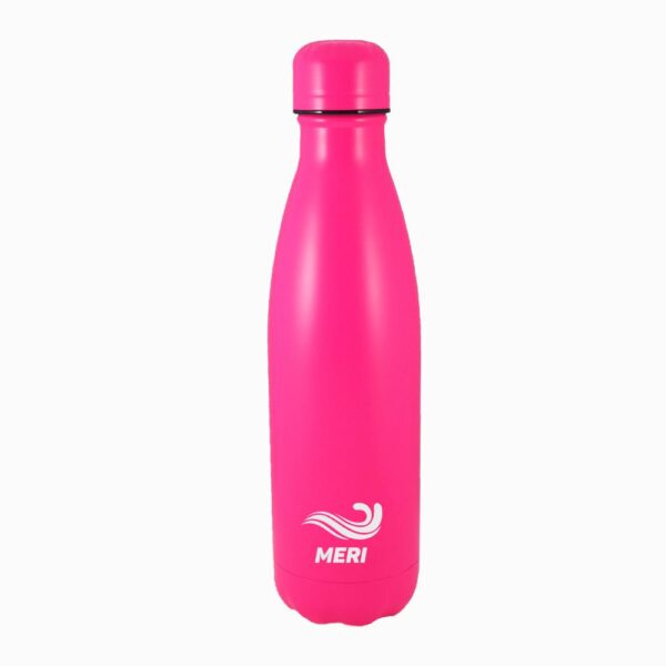 PUDEL ELECTRIC PINK 500ml neoonroosa joogipudel neoonroosa termopudel