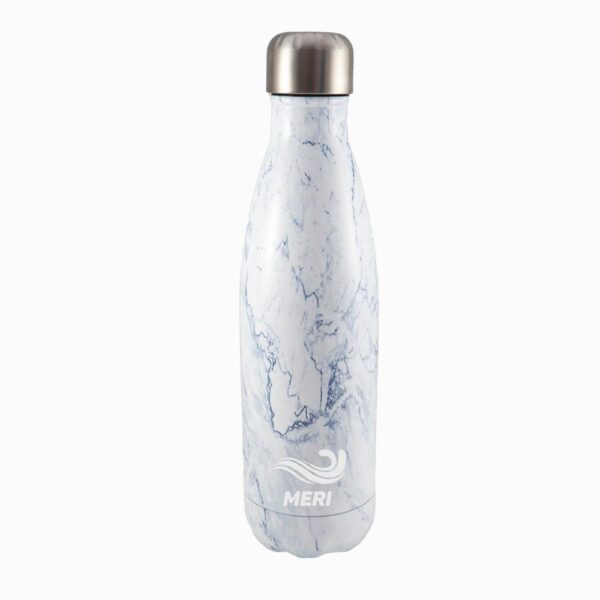 Pudel valge marmor 500ml