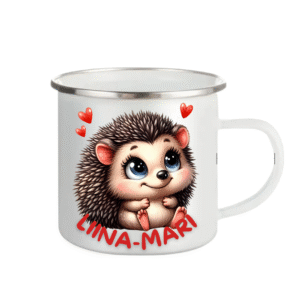 Siilidega lastekruusid nimega metallkruusid lastele