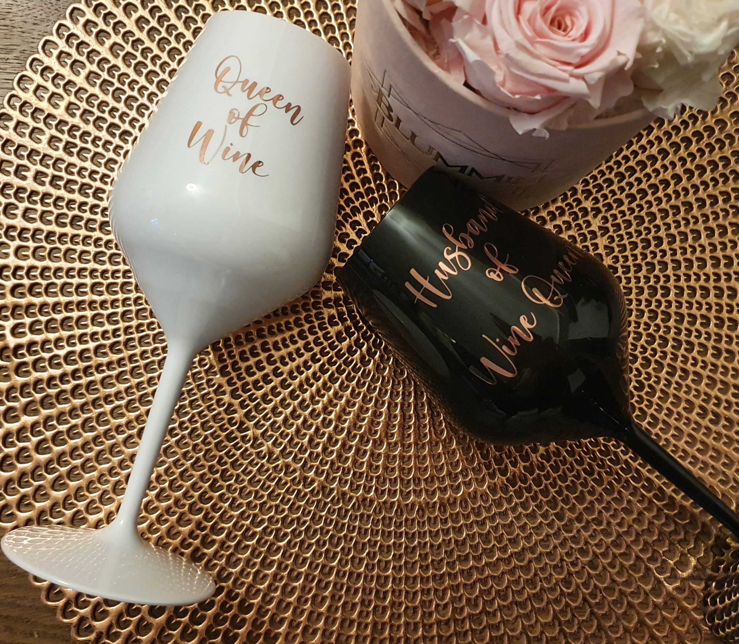 Oma tekstiga veinipokaal. Personaliseeritav veinipokaal