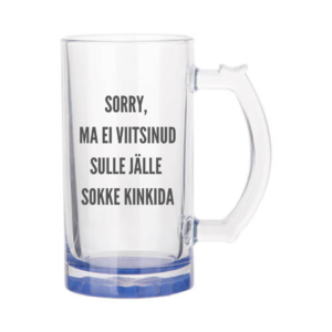 Õllekann: "Sorry, ma ei viitsinud sulle jälle sokke kinkida"