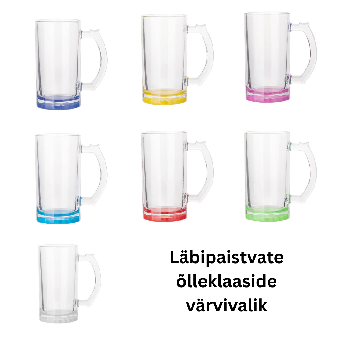 Oma tekstiga õllekann - alates 3 sõna - erinevad värvid 470ml - Image 3