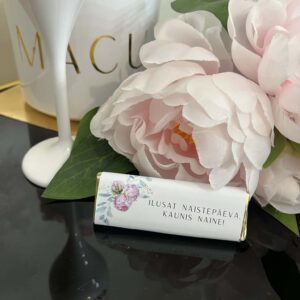 Šokolaadid naistepäevaks personaliseeritud šokolaad