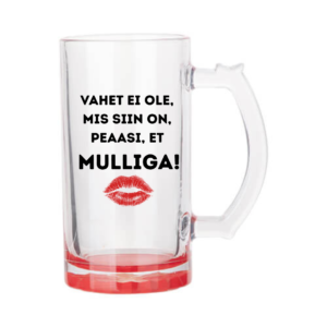 Õllekann - vahet pole, mis siin on, peaasi, et mulliga