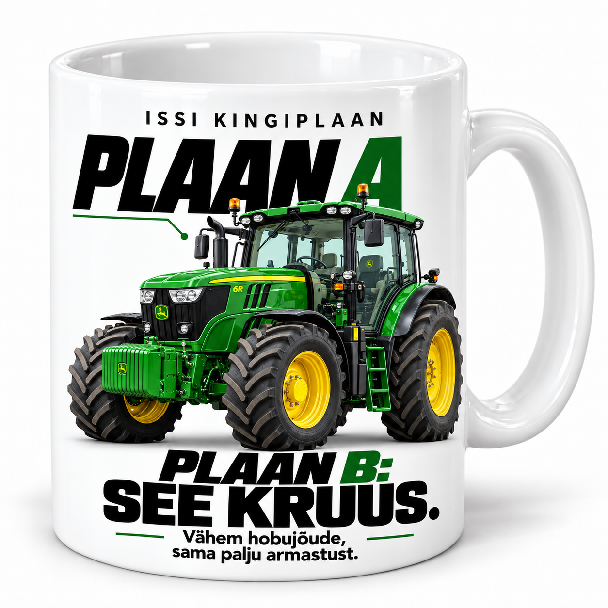 Kruus plaan A ja plaan B John Deerega