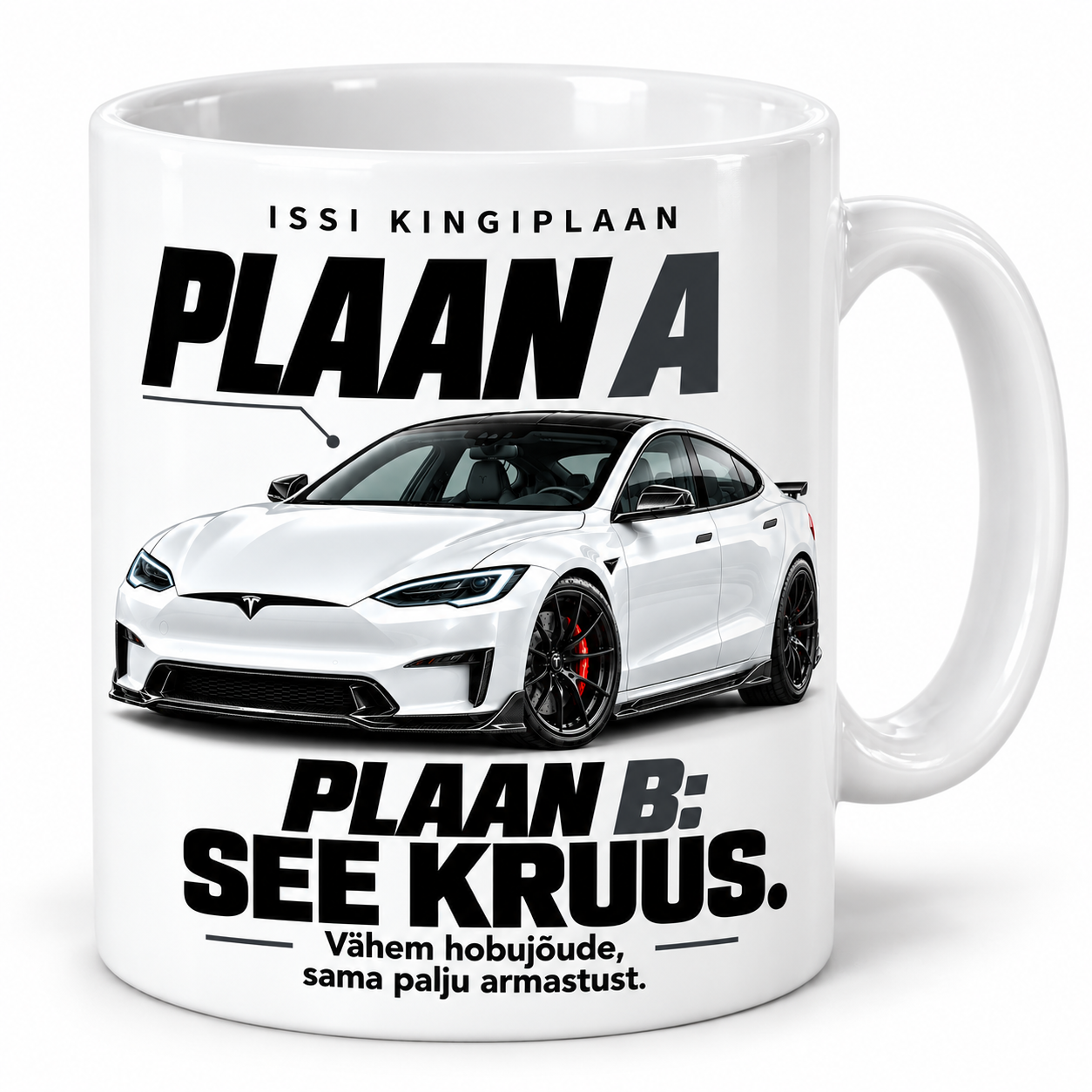 Kruus plaan A ja plaan B Teslaga