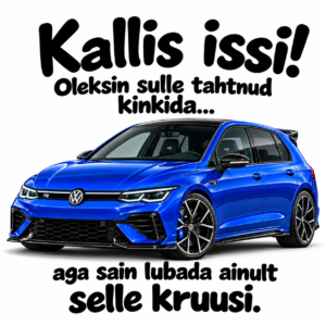Kruus plaan A ja plaan B Volkswageniga