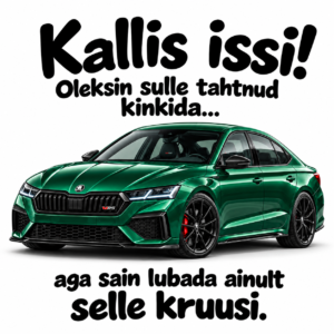 Kruus plaan A ja plaan B Škodaga