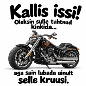 Kruus plaan A ja plaan B mootorrattaga