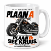Kruus plaan A ja plaan B mootorrattaga